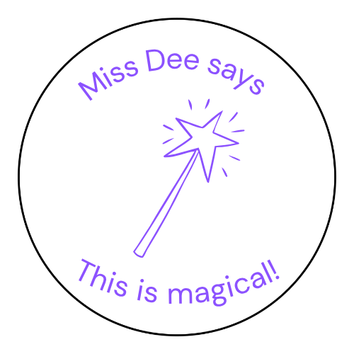 Personalised Teacher Stamp | Miss Dee Says... This is Magical!