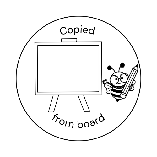 Copied From Board Teacher Stamp ✏️