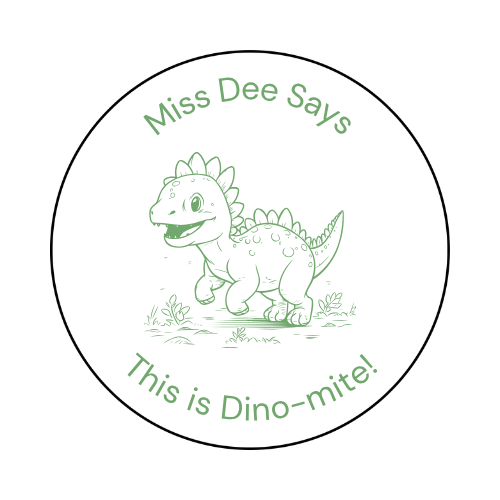 Personalised Teacher Stamp | This is Dino-mite! 🦖✨