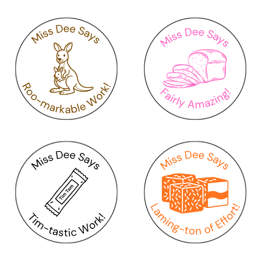 Aussie Favourites Teacher Stamp Collection